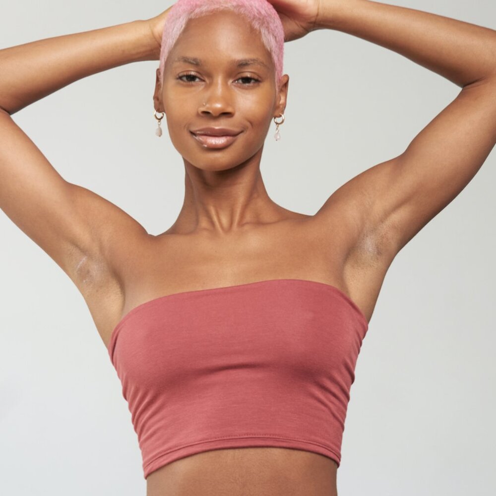 7 Pack Women’s Multi-Color Tube Tops | Basic Fitted, Soft & Stretchy, Made USA